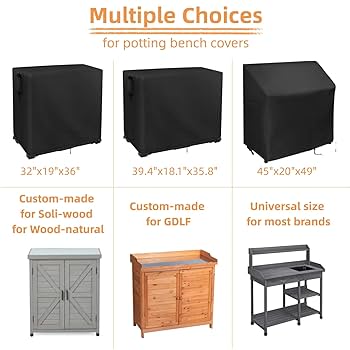 Amazon.com : Guisong Potting Bench Cover, Waterproof Cover